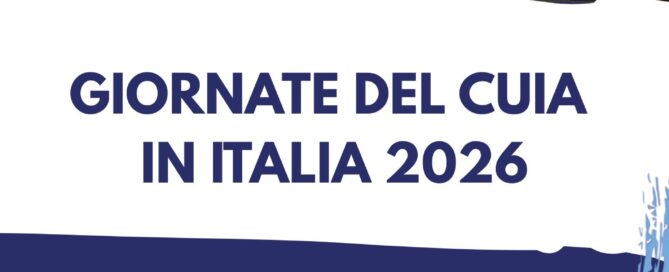 GIORNATE DEL CUIA IN ITALIA 2026 – Università Di Verona 26-28 novembre 2026